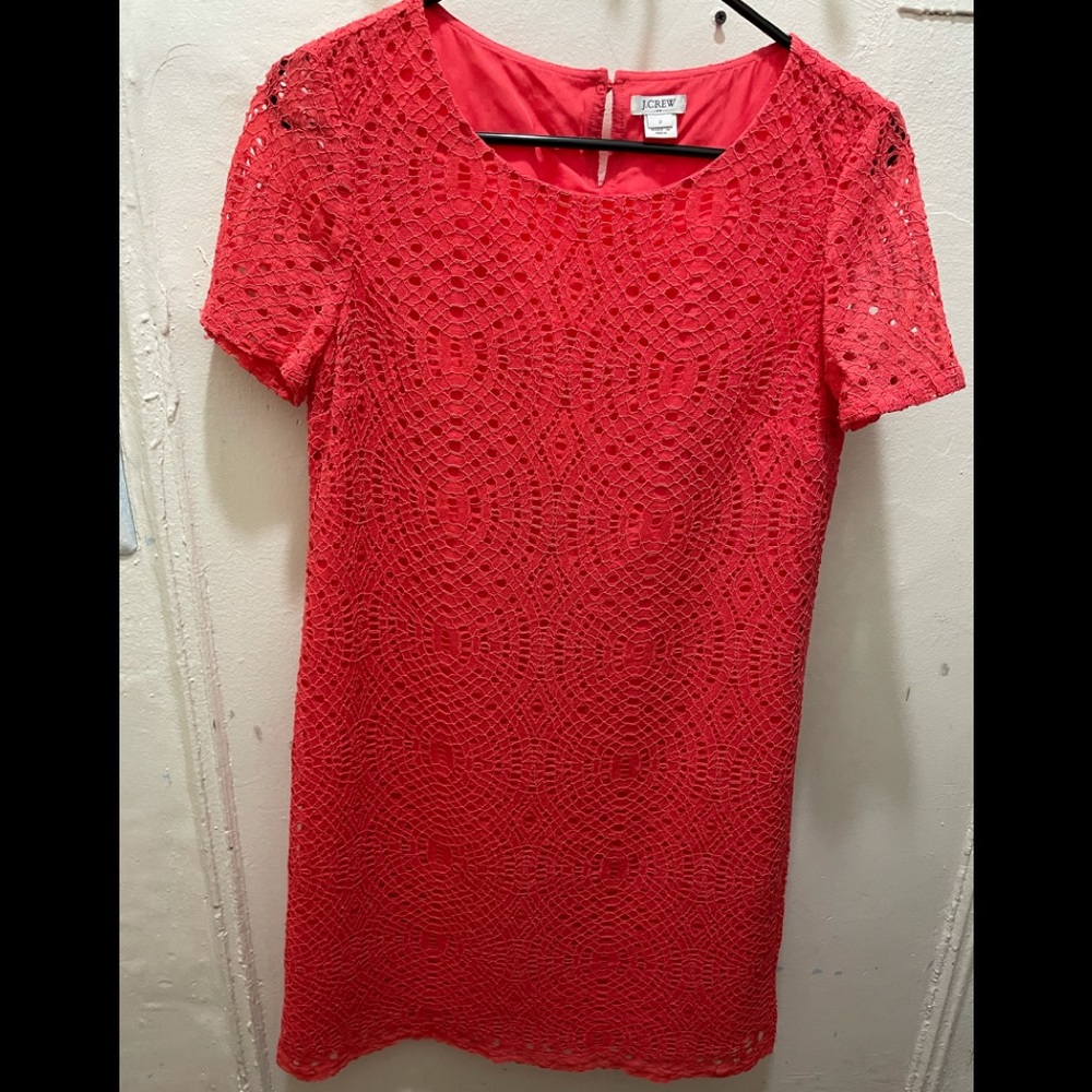 Midi eyelet dress